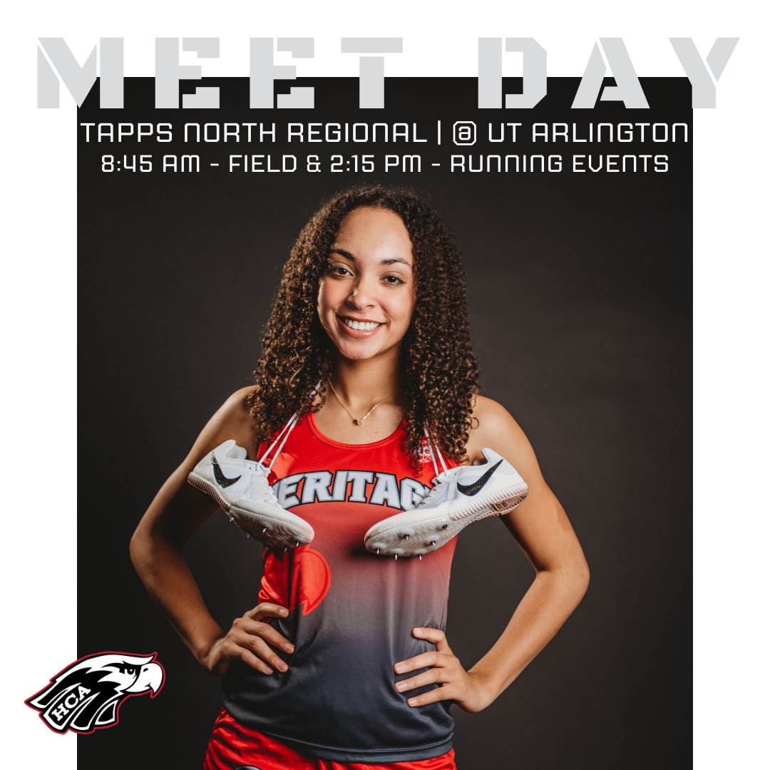 MEET DAY! LET'S GO, EAGLES!!! 🚨👟🦅
#HCAEagleNation #HCAleads #TAPPSTrack #RockwallTX