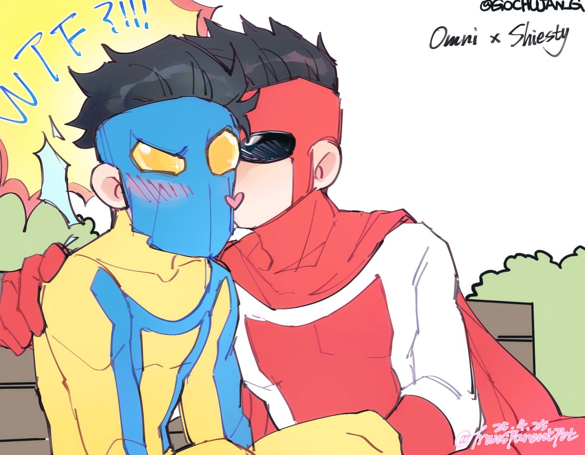 transparentpot's tweet photo. ๆtagๅฅฝ็ดฏ
#omnithug #sinihawk #markcest
#omnimark #shiestymark #sinistermark #MohawkMark #invinciblefanart #INVINCIBLE https://t.co/8hSTlMwBHA