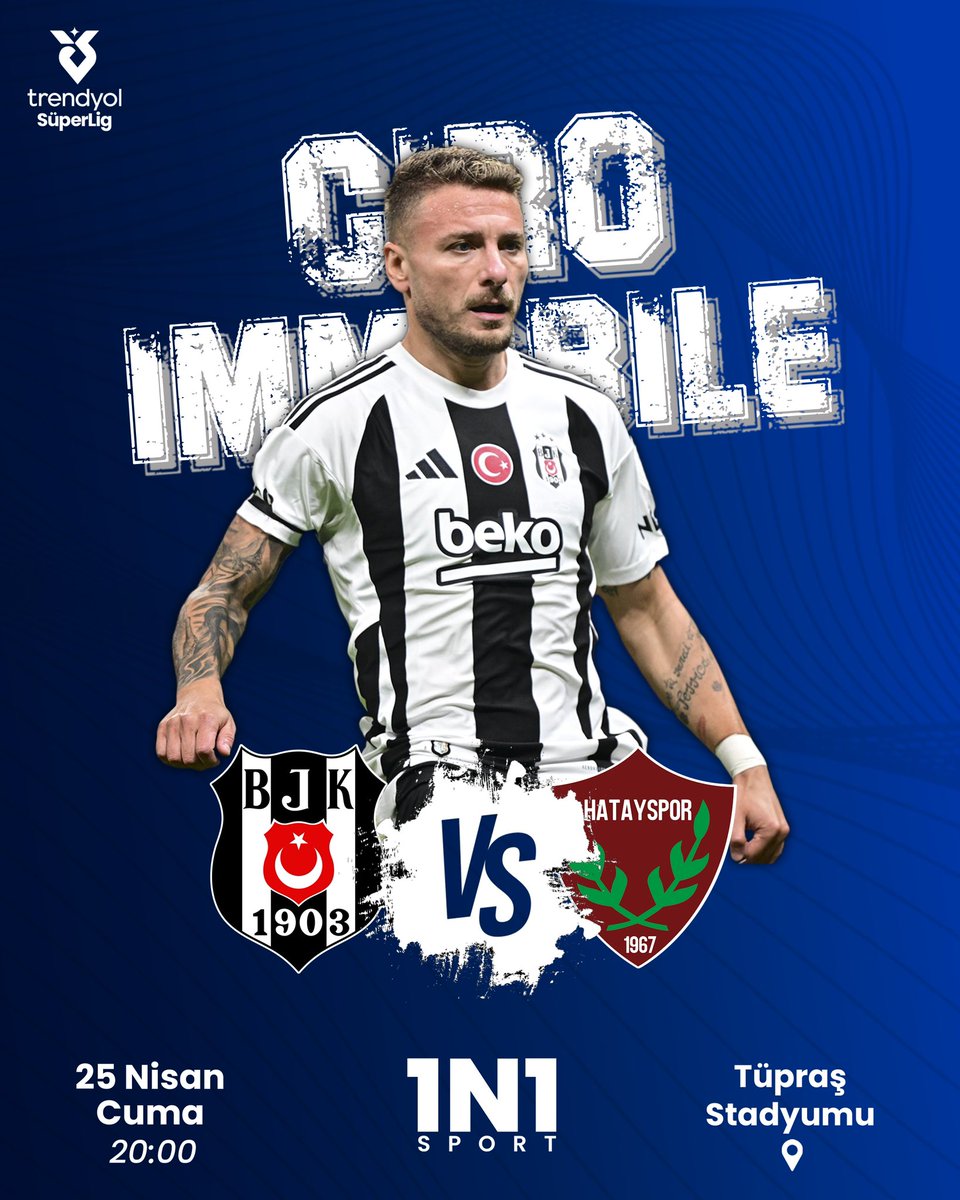 BEŞİKTAŞ 🆚 HATAYSPOR

📅 25 Nisan Cuma
🕒 20:00
🏟️Tüpraş Stadyumu

Skor tahminini yorumlara yaz, birlikte tartışalım! 💬

#BJKvHTY #SüperLig #Beşiktaş #Hatayspor