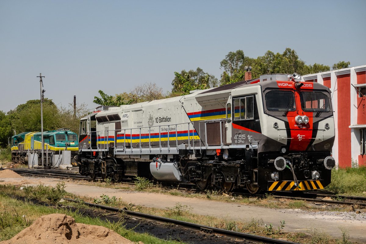 AMVD WDP4D 40515 - The Dogra Regiment Livery Design & Pic credit