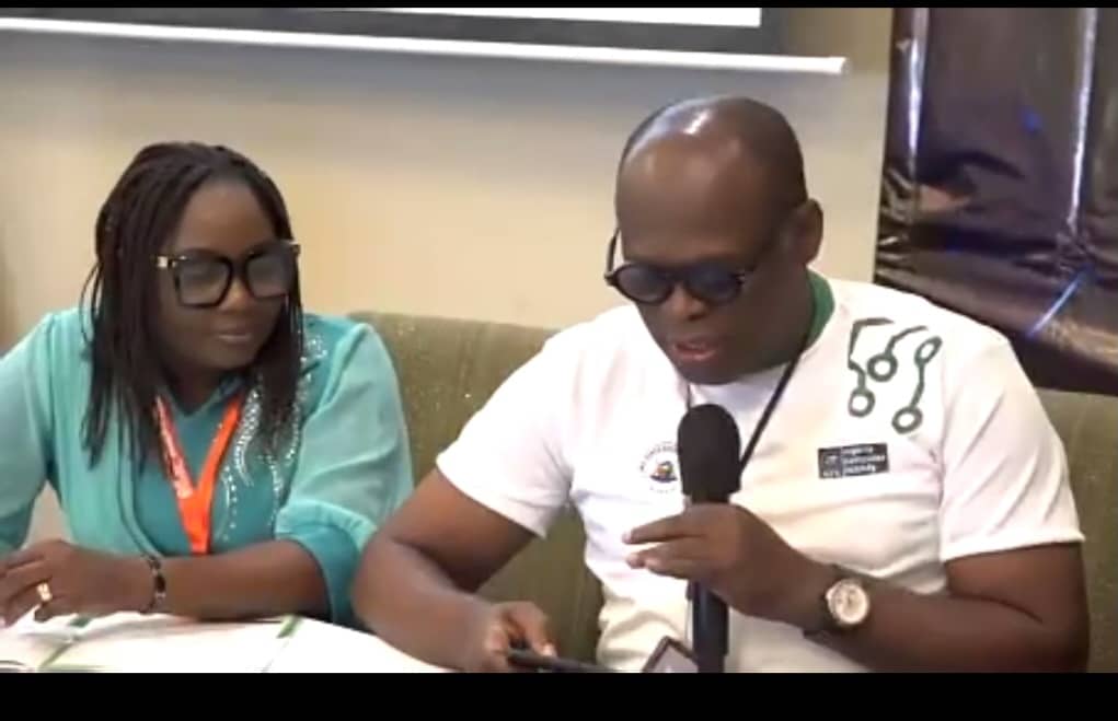 NigeriaComputer's tweet image. 🎙️ Dr. Victor Odumuyiwa live at #AIRS2025
Powerful session as discussants deliberate Africa’s AI future.
Watch this space. 👌
#NCS #TechSummit #InnovationLive