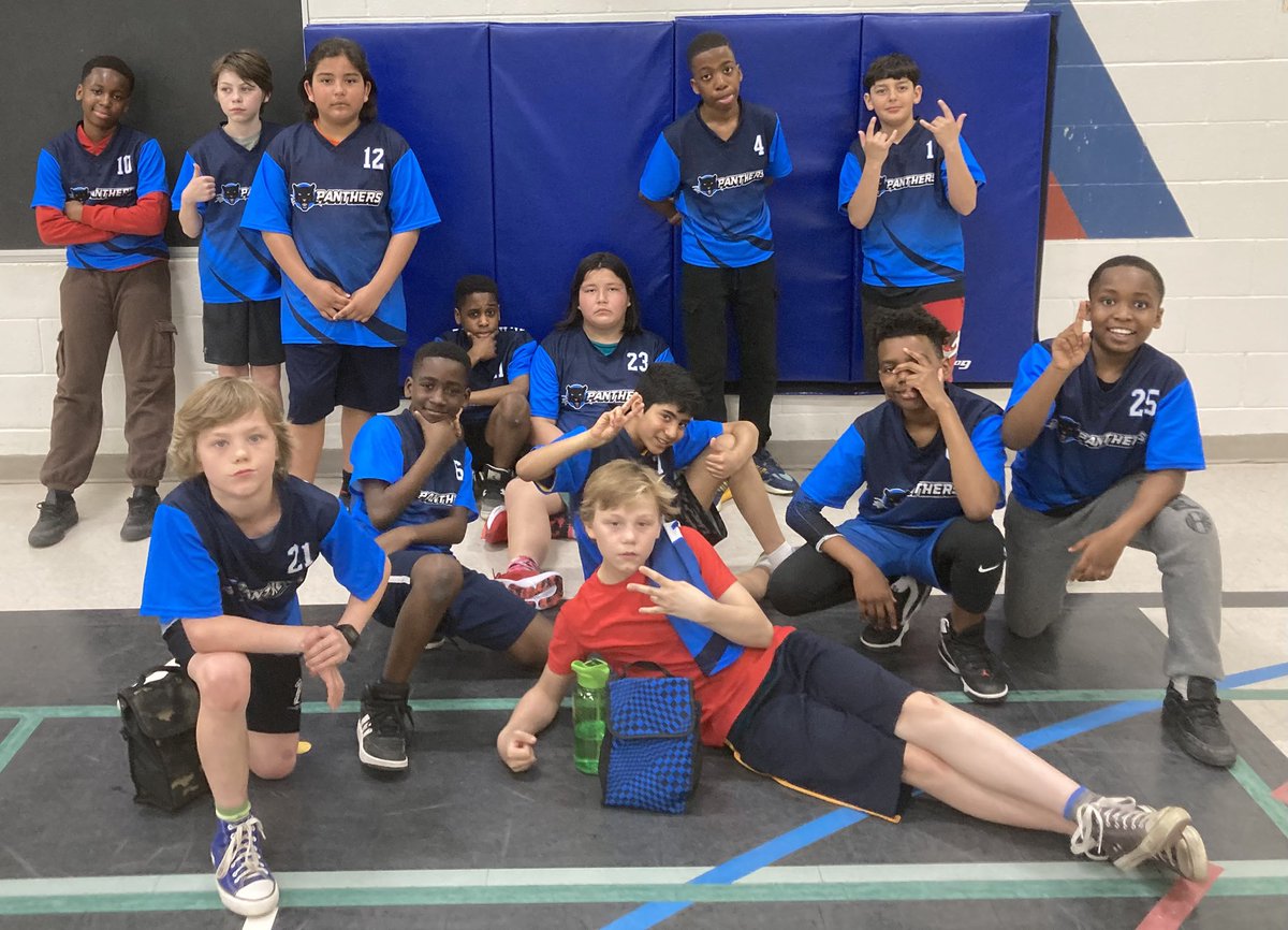 Fun times at the boys basketball tournament yesterday!