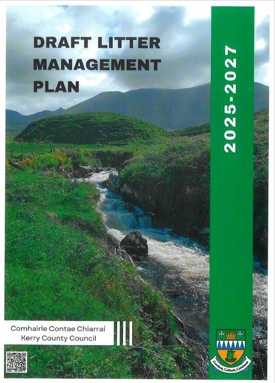 REMINDER: Kerry County Council is seeking submissions on its Draft Litter Management Plan 2025-2027.

To find out how to view our Draft Plan and make a submission, please log onto buff.ly/mQUQTQA 

The closing date for submissions is Friday, 2nd May 2025