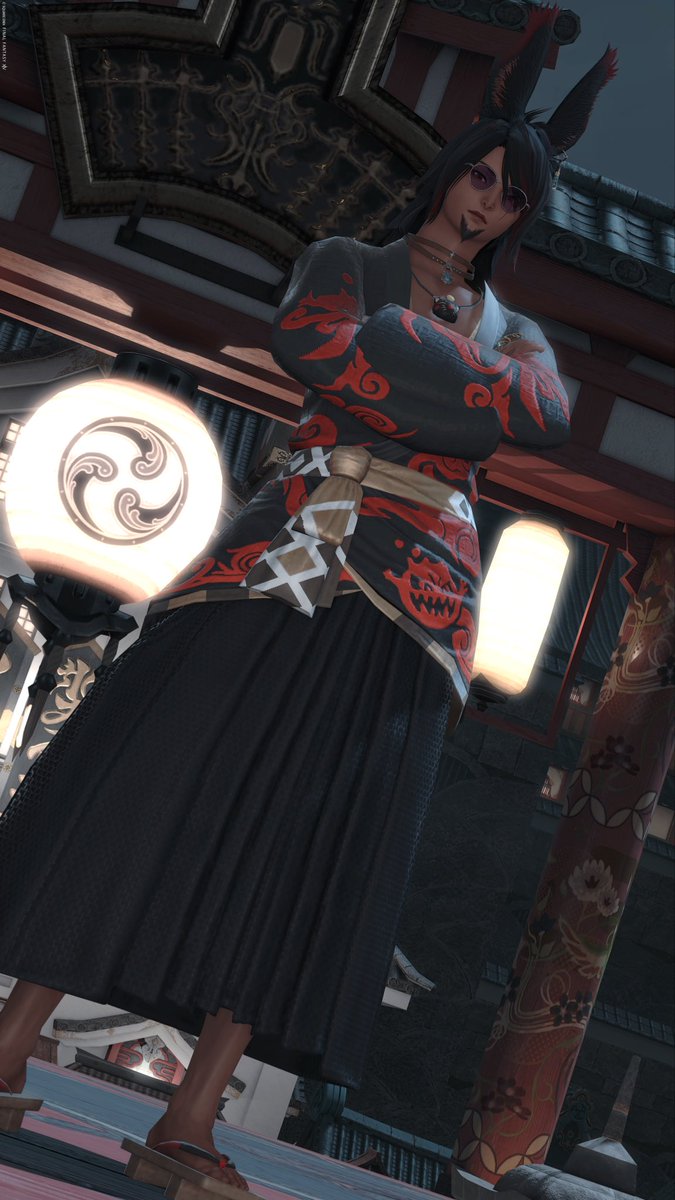 warrior_of_light_(ff14) 「他にも撮ってもらった!!」|楽画鬼shikiのイラスト