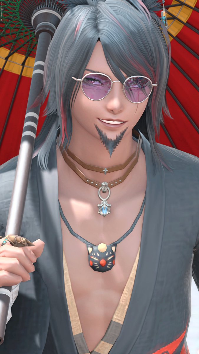 warrior_of_light_(ff14) 「他にも撮ってもらった!!」|楽画鬼shikiのイラスト