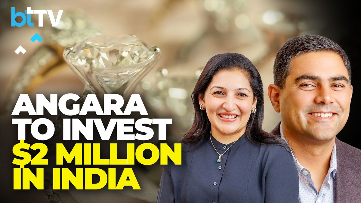 business_today's tweet image. US based jewellery brand Angara enters India | To open 100 stores by 2030 | Aditi &amp;amp; Ankur Daga

Watch: youtu.be/FofZpej7T0Q | #Angara #JewelleryRetail #LuxuryRetail #IndianMarket #RetailExpansion 

@BhutaniChetan | @angarajewelry