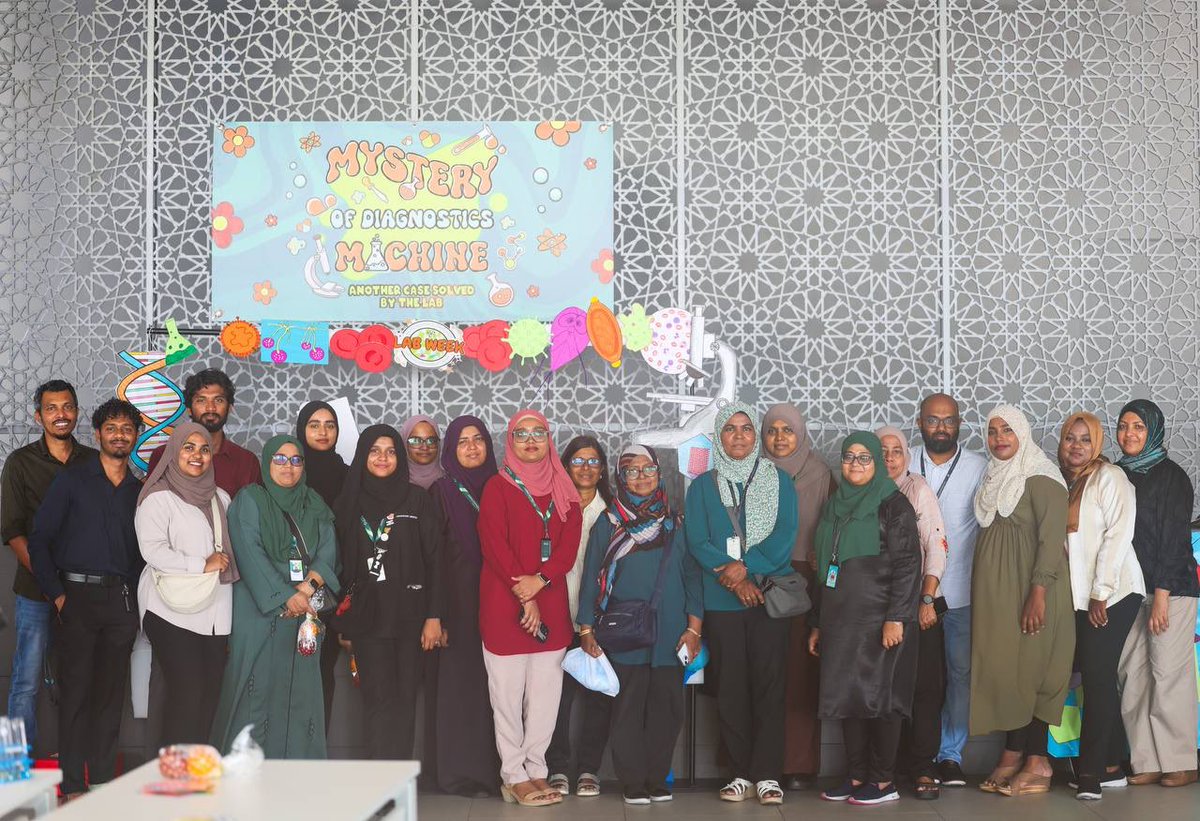 HMH_mv's tweet photo. It was a pleasure to witness the Indira @igmhmv Laboratory Open Day — a thoughtful initiative by our colleagues under MCGH.
The event beautifully highlighted the vital role of labs in patient care through engaging setups and dedicated teamwork.
#LabWeek2025 #MCGH #InsideLab https://t.co/6mNDJ1C0qd