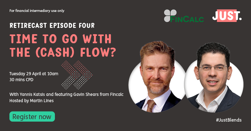 Financial advisers, how do you manage client expectations when life changes? Retirecast episode four explores how cash-flow tools help keep retirement plans on track. Joined by Gavin Shears from FinCalc, we’ll explore tools for better decisions.

ow.ly/a05950VF1e9