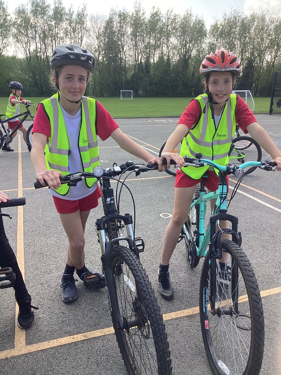 Well done to all the Y6 children who completed and passed the Level 2 Bikeability course this week. Stay safe out there and remember everything you learnt. #acpspe #acpswellbeing