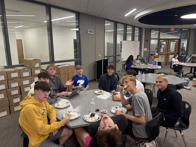 BMS WEB Leaders enjoyed a morning breakfast as a thank you for all their work this year in helping transition our 6th grade from elementary school to middle school.