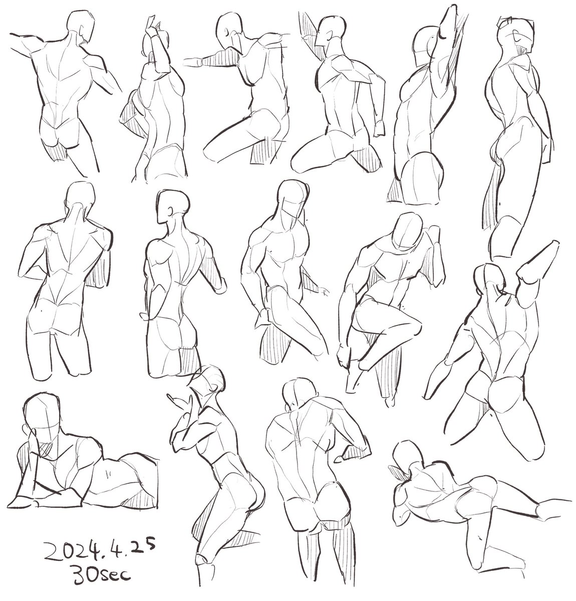 rensyuusuru7's tweet image. 30sec #posemaniacs