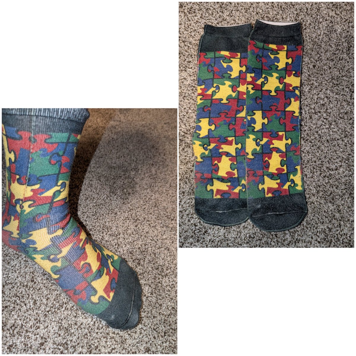 MCT_79's tweet image. #FunSockFriday #AutismAwareness