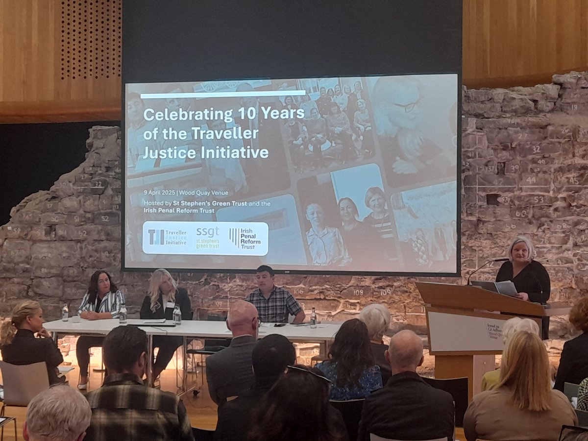 Irish Penal Reform Trust (@iprt) on Twitter photo 📷 Some pictures from the special celebration marking 10 years of Traveller Justice Initiative (TJI) in April hosted <a href="/SSGTIrl/">St Stephen's Green Trust</a> and <a href="/IPRT/">Irish Penal Reform Trust</a>, brought together key partners, advocates, and supporters to reflect on TJI’s journey and impact.
Read more about TJI: iprt.ie/tji/ 📷 Some pictures from the special celebration marking 10 years of Traveller Justice Initiative (TJI) in April hosted <a href="/SSGTIrl/">St Stephen's Green Trust</a> and <a href="/IPRT/">Irish Penal Reform Trust</a>, brought together key partners, advocates, and supporters to reflect on TJI’s journey and impact.
Read more about TJI: iprt.ie/tji/
