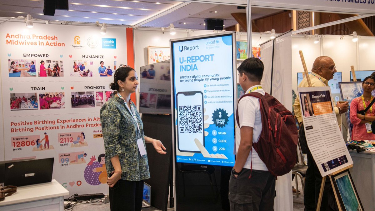 UNICEFIndia's tweet image. 🔵World Health Summit Regional Meeting in New Delhi🔵
An informative Day 1 at #WHSNewDelhi2025 with UNICEF participation in key sessions, including discussions on India's newborns, leveraging professional associations for SDG acceleration, inclusive early childhood development,…