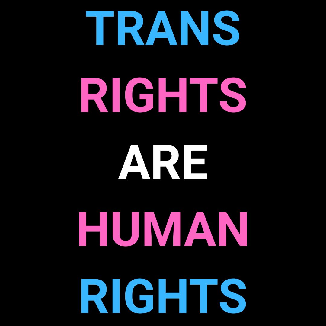 In these increasingly worrying times, we would like to once again be very clear: we stand with our trans and nonbinary siblings yesterday, today, and tomorrow.