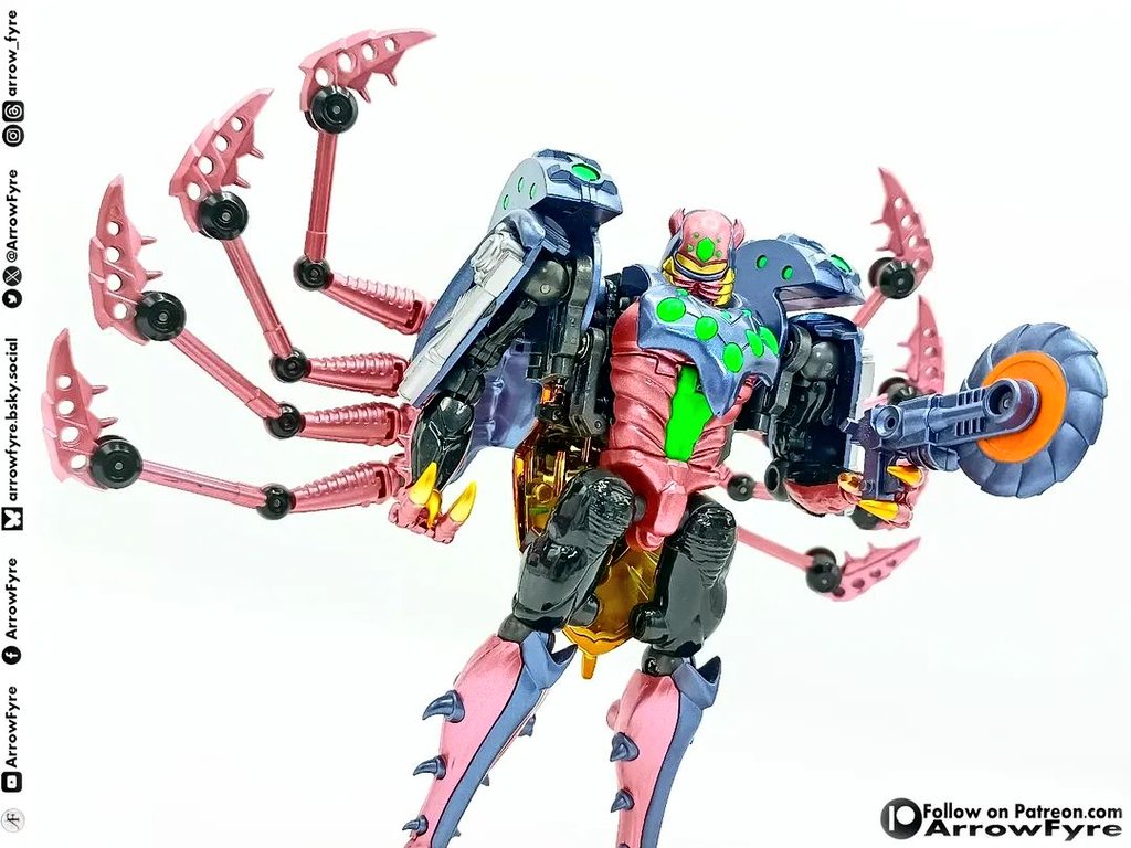 ArrowFyre's tweet image. A spider's game.
TransArt BWM-11 Motor Spider 📸

#Transformers #Predacon #BeastWars #TransArt #MotorSpider #Tarantulas #toyphotography