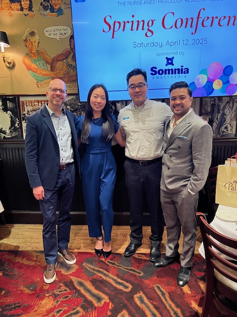 Sean McGarry, NYSANA GRC Chair presented at the Nurse Anesthesiology Resident Association (NARA) event earlier this month <a href="/palmrestaurant/">The Palm Restaurant</a> in Manhattan on the topic of leadership and the importance of getting involved in your state association. Great work, Sean! 👏