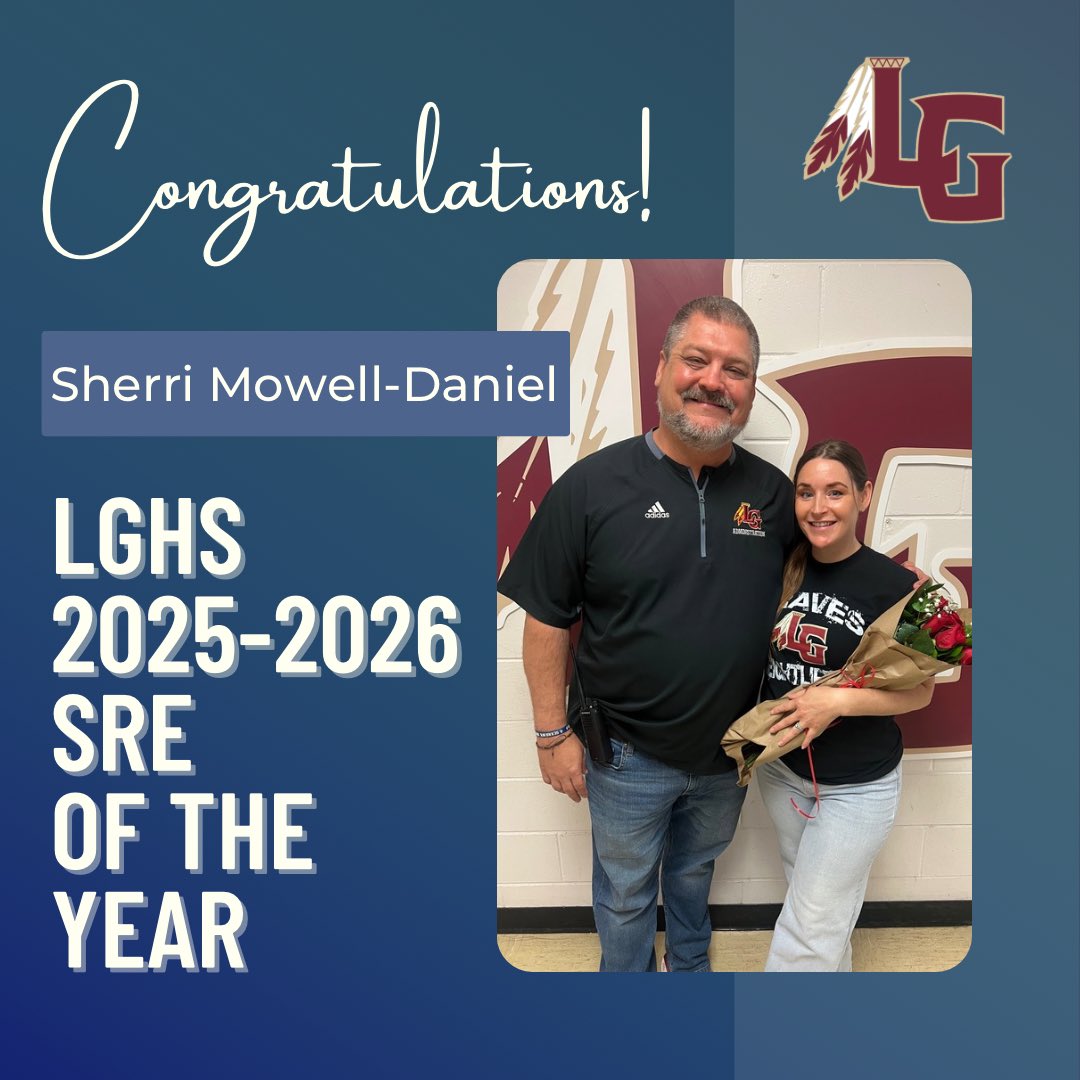 🎉CONGRATULATIONS TO THE LGHS 25-26 TEACHER AND SCHOOL RELATED EMPLOYEE OF THE YEAR- KENDRA MOXON and SHERRI MOWELL-DANIEL! 💖 These ladies exemplify selfless service to our school and community! We are blessed to call them Braves! <a href="/PolkSchoolsNews/">Polk County Public Schools</a> <a href="/principalRVann/">Ryan Vann</a>