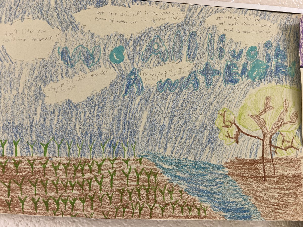 Our students leafed their mark this Earth Day! 🌿 From tree-rific art to litter-ally cleaning up the planet, these eco-heroes are on a roll! 🌍💚! #EarthDayEveryDay 🌱✨
