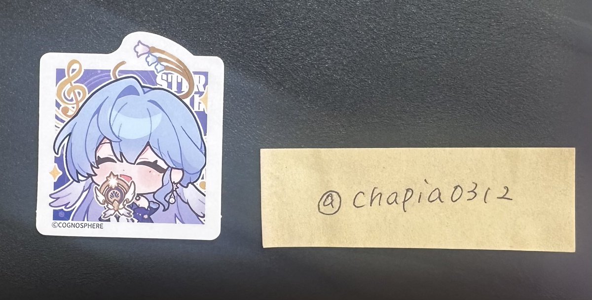chapia0312's tweet photo. @sumimi09ku お声がけくださりありがとうございます。
こちらのステッカーでお間違いないでしょうか？ https://t.co/9w89SgXdAz