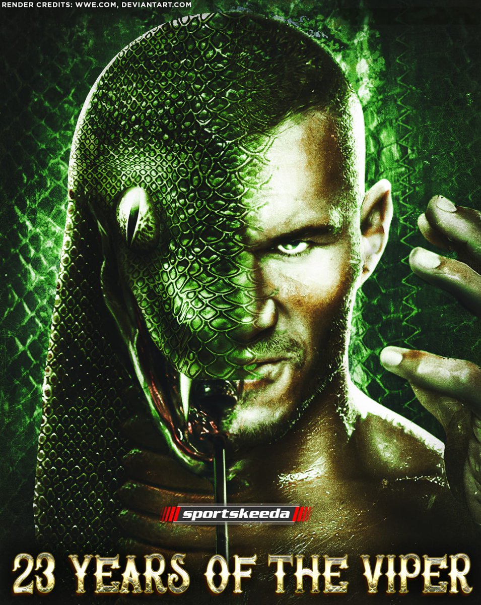 It has been 23 years since 'The Viper' Randy Orton struck for the first time in a WWE ring!

<a href="/RandyOrton/">Randy Orton</a>