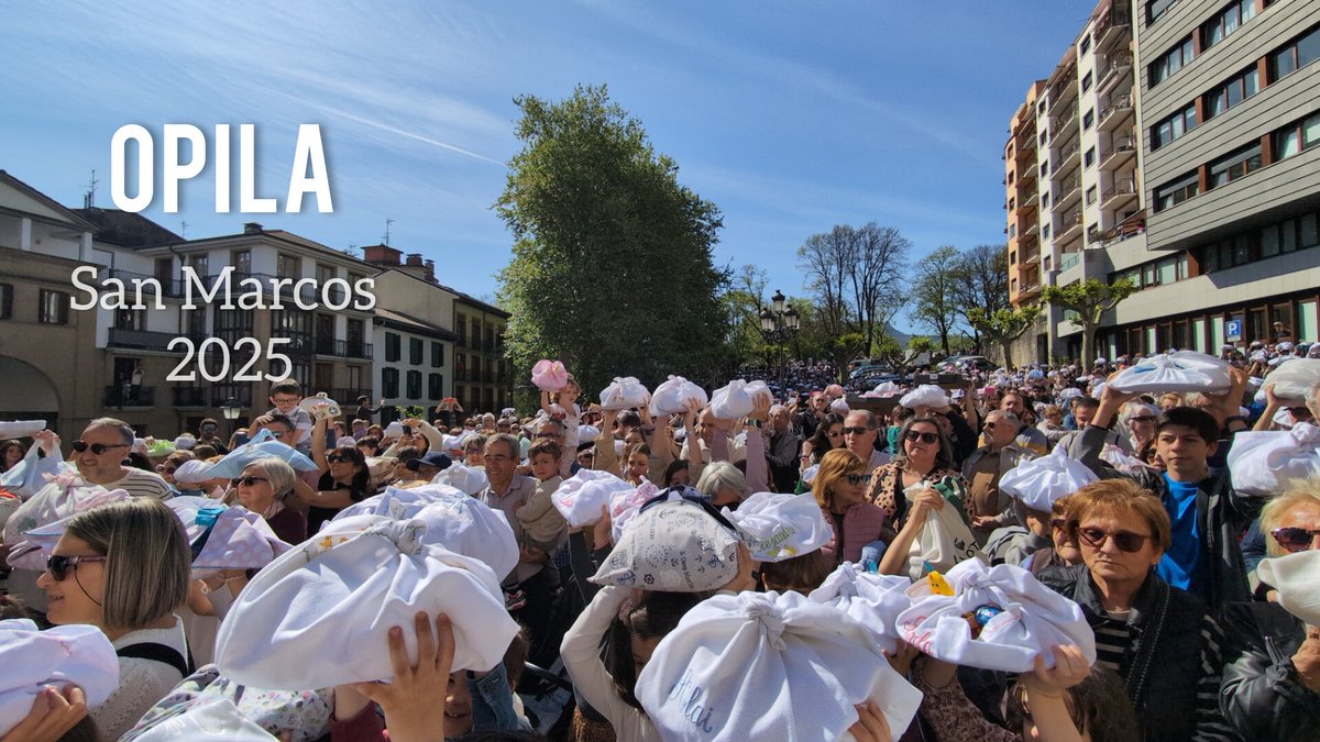 Txingudi_online's tweet photo. 🐥 Horrela bedeinkatu dituzte Opilak Junkaleko Andre Maria parrokian 2025ean
🍰 Vuelve a ver la bendición de las Opillas en la Parroquia de Santa María del Juncal de Irun de este 2025
https://t.co/R3safKBYtz
#TxingudiOnline #Irun #OpilaEguna #Opilla #SanMarcos #Juncal https://t.co/vRF8H4A84Q