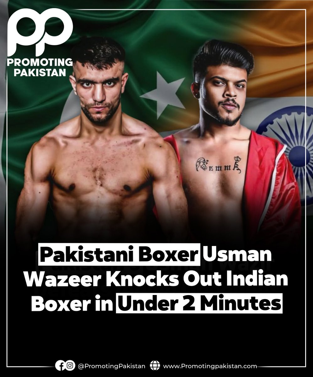 PromotingPK's tweet photo. Usman Wazeer scores a stunning KO against S. Eswaran in Bangkok, improving to 16-0! ๐ต๐ฐ๐ #PromotingPakistan #UsmanWazeer #Boxing #UnbeatenStreak #PakistaniPride #InternationalBoxing #PakistaniAthletes #BoxingHighlights #SportsInPakistan #BoxingNews #BoxingVictory #PakistaniBoxing https://t.co/yE7pbtpuqP