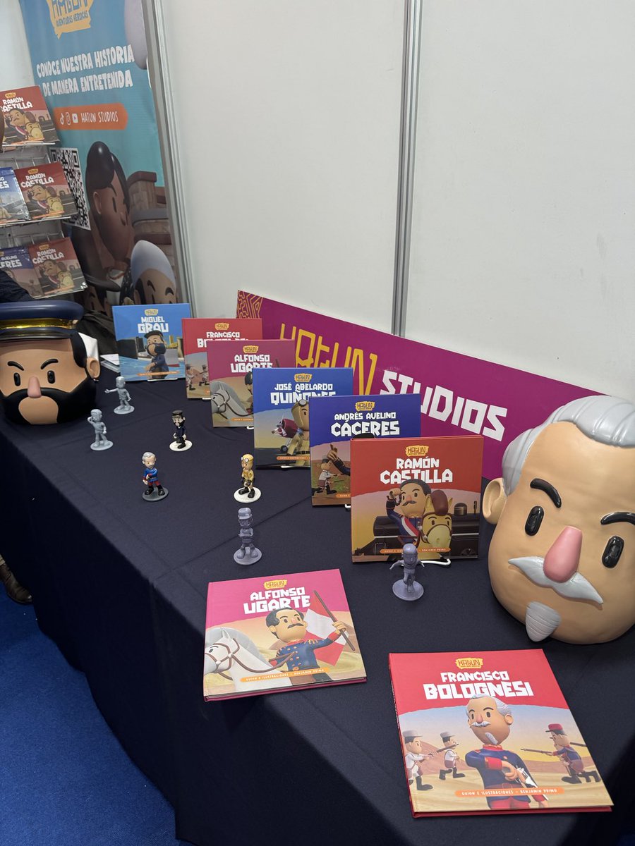 altuvePE's tweet photo. Les recomiendo las historias  patrióticas de Hatun sobre nuestros héroes. Estos libros son antídotos anticaviares para los niños! https://t.co/dTQmrA1AHn