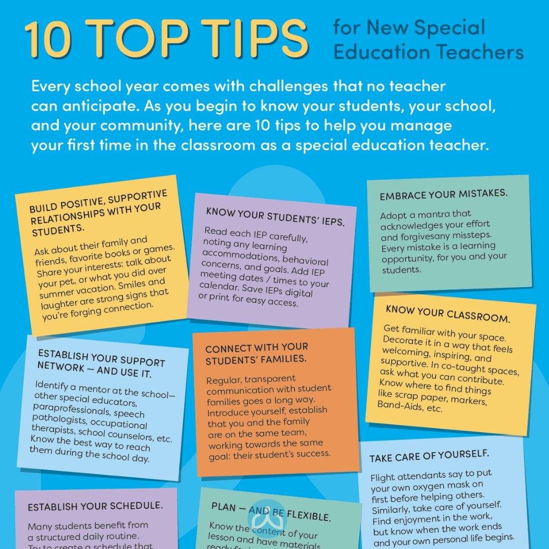 New to special education. You're not alone - and you're not expected to know it all.  Here are 10 tips to help.

#SpedEd #AllMeansAll #LiteracyForAll