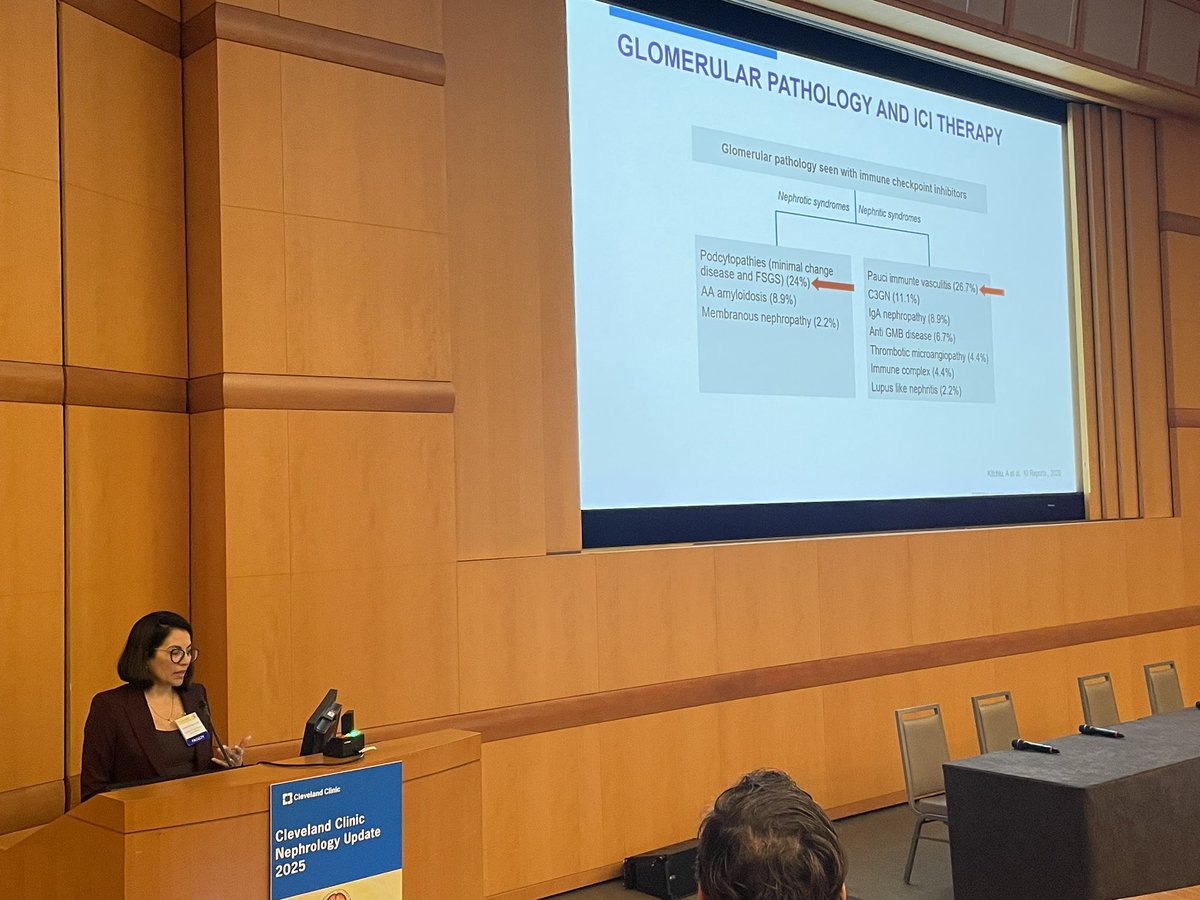 Ali Mehdi (@alimehdimd) on Twitter photo On immune checkpoint kidney injury by the <a href="/HerrmannMd/">Sandra Herrmann MD, FASN</a> #CCNephUpdate25 <a href="/CleClinicKidney/">Cleveland Clinic Kidney Medicine</a> On immune checkpoint kidney injury by the <a href="/HerrmannMd/">Sandra Herrmann MD, FASN</a> #CCNephUpdate25 <a href="/CleClinicKidney/">Cleveland Clinic Kidney Medicine</a>
