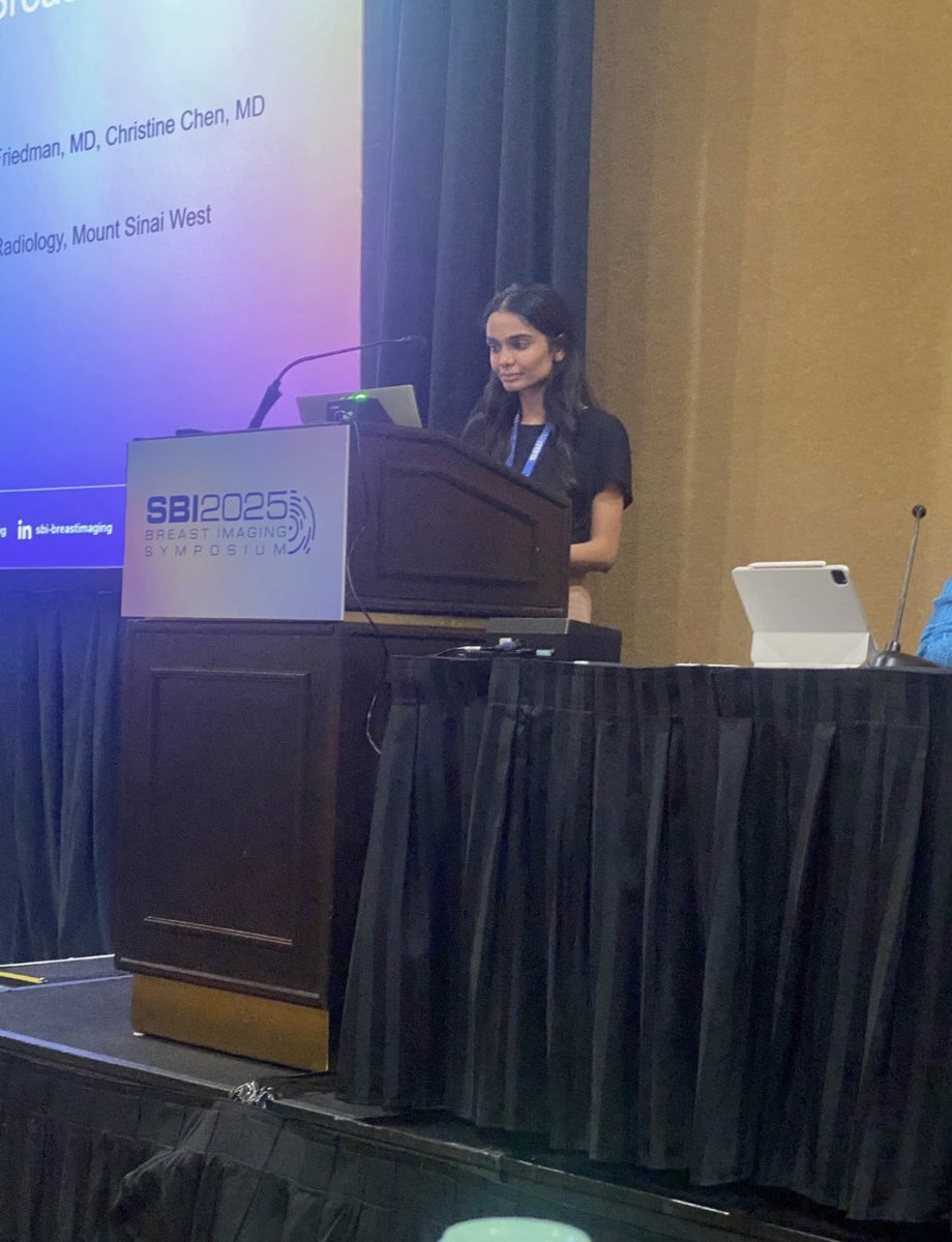 Mount Sinai Diag, Molecular, and Interv Radiology (@mountsinaidmir) on Twitter photo Resident Siya Patil, MD presenting at <a href="/JBI_SBI/">Journal of Breast Imaging</a>: Can ChatGPT Help Patients Understand Their Breast Radiology Reports? Resident Siya Patil, MD presenting at <a href="/JBI_SBI/">Journal of Breast Imaging</a>: Can ChatGPT Help Patients Understand Their Breast Radiology Reports?