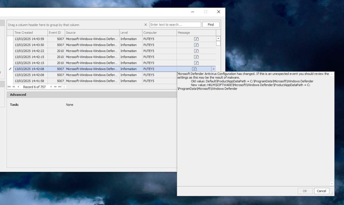 GeekOnTheLoose's tweet image. Event Viewer (PE) v1.2
Free tool to view the Windows Event Logs (.evtx files) on a host computer or hard drive while running in Windows PE. 
oldergeeks.com/downloads/file… 

#computerrepair #PCRepair