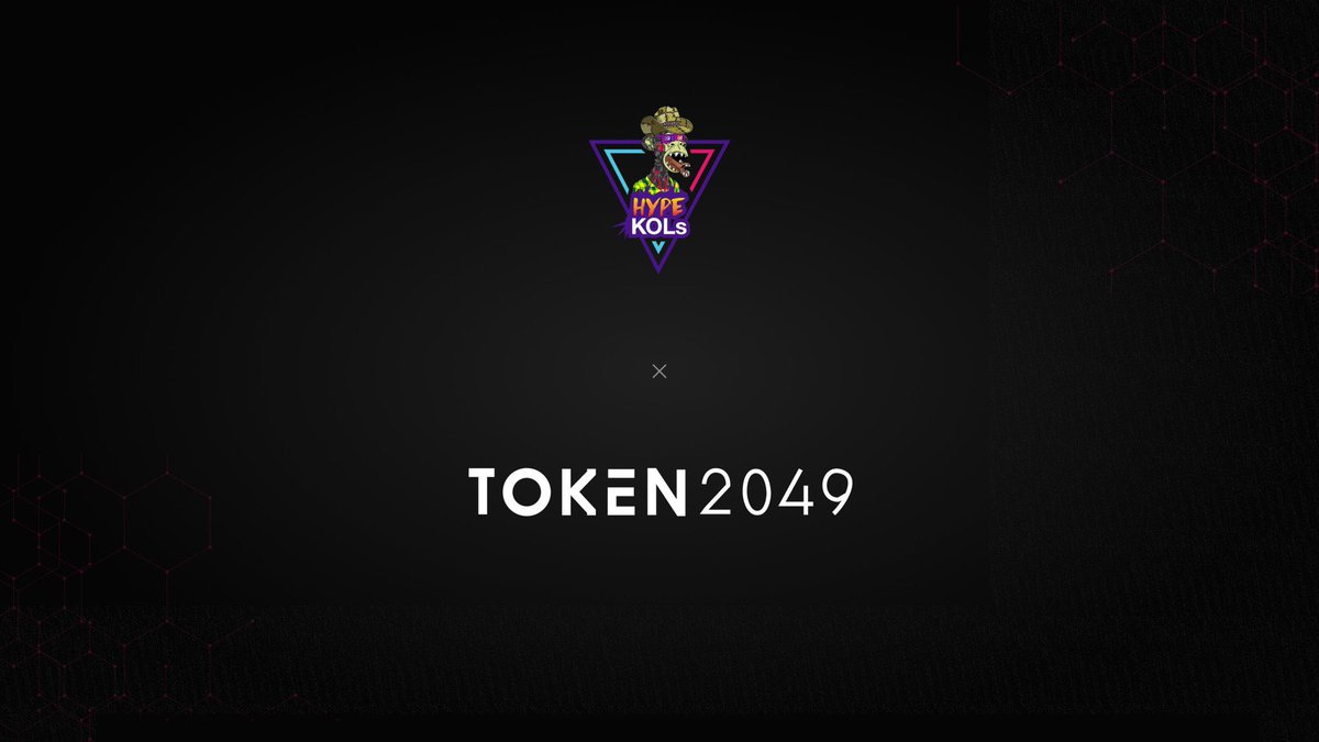 Team is on its way to Token2049 Dubai 

Let’s connect 👍