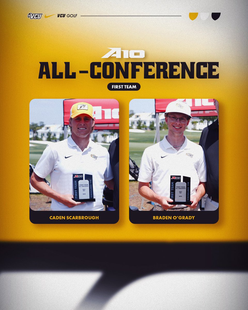 Congrats to our All-Conference Rams!

🐏⛳️

#LetsGoVCU