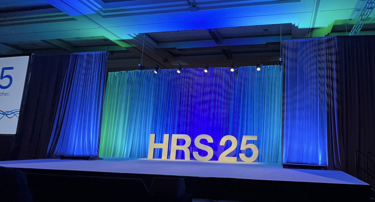 Kamala Tamirisa MD (@ktamirisamd) on Twitter photo #HRS2025
#EPeeps
#WomeninEP
#Cardiotwitter
#2025Pacesetter
<a href="/HRSonline/">Heart Rhythm Society</a>
@HeartRhythmtv
OUR OPENING PLENARY about to start!! #HRS2025
#EPeeps
#WomeninEP
#Cardiotwitter
#2025Pacesetter
<a href="/HRSonline/">Heart Rhythm Society</a>
@HeartRhythmtv
OUR OPENING PLENARY about to start!!