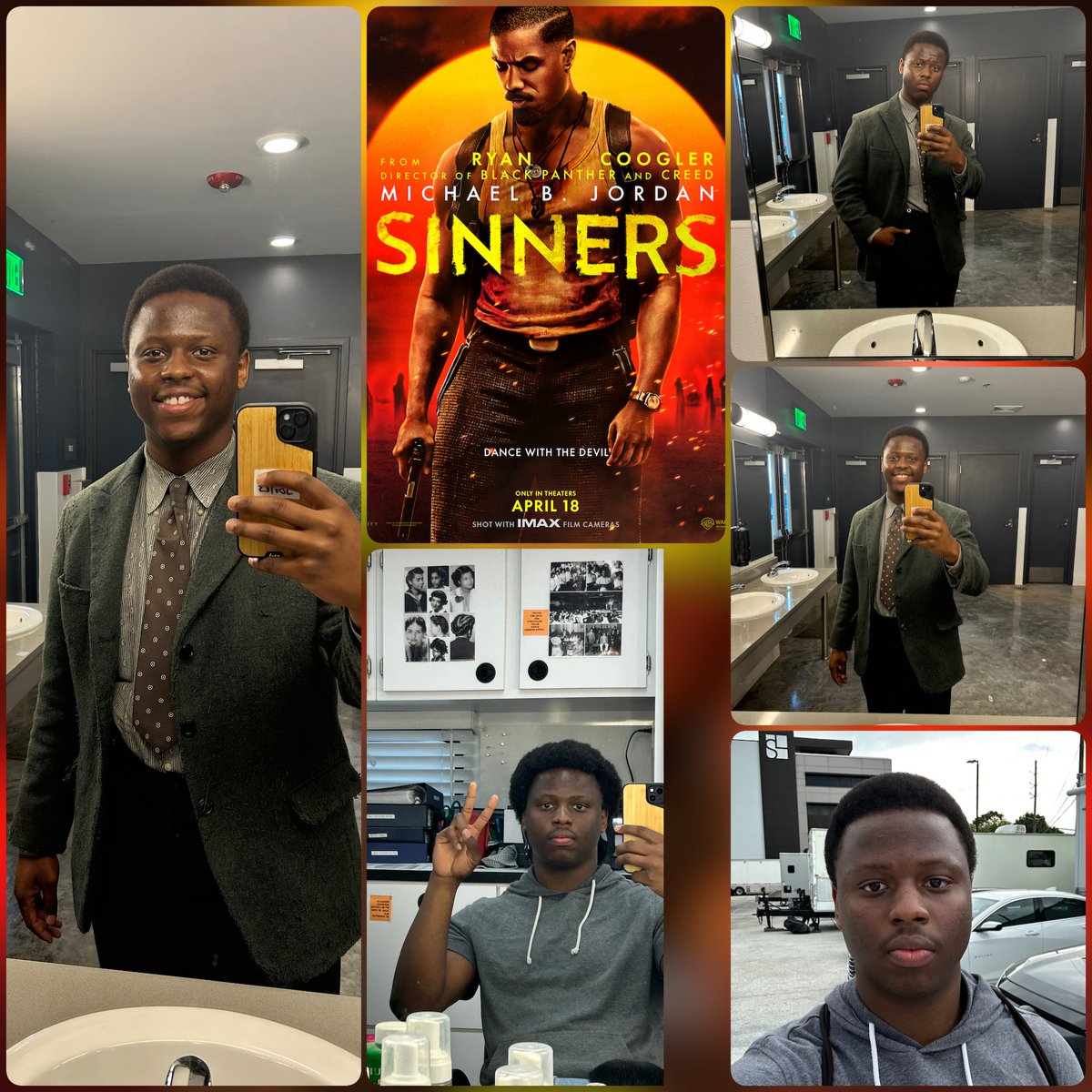 JohnnieJonesJr9's tweet photo. Sinners is a box-office success!!!
To everyone who has been supporting this movie, thank you. I am forever grateful for you. Catch me as a 1930s Train Station Traveler in a theater near you!!! ๐๐ฅ
#Sinners #SinnersMovie #GrilledCheese #TrainStationScene #BackgroundActor #Extra #ProximityMedia #WarnerBros #WeAreAllSinners #IMAX #DanceWithTheDevil #InTheaters #BlackCinema #Explore #ClarksdaleMississippi #OriginalStory #BluesMusic #SouthernGothic #Vampires #RyanCoogler #MichaelBJordan #April18 #SamfordUniversity #Student