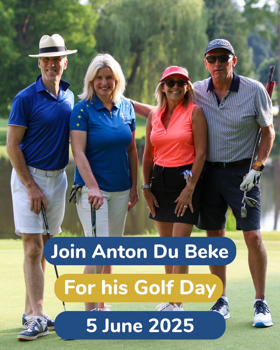 Anton Du Beke (@theantondubeke) on Twitter photo My loves,
My #golf day in support of <a href="/TheSCT/">The Sick Children's Trust</a> is back and this year we’ll be teeing-off at the glorious <a href="/BurhillGolfClub/">Burhill Golf Club</a>!
Get your teams together or come alone on 5th June 2025 to join us for this unmissable event.
Tickets & info bit.ly/sctantongolfda…
Much love,
Anton XX 😘🏌️⛳️ My loves,
My #golf day in support of <a href="/TheSCT/">The Sick Children's Trust</a> is back and this year we’ll be teeing-off at the glorious <a href="/BurhillGolfClub/">Burhill Golf Club</a>!
Get your teams together or come alone on 5th June 2025 to join us for this unmissable event.
Tickets & info bit.ly/sctantongolfda…
Much love,
Anton XX 😘🏌️⛳️
