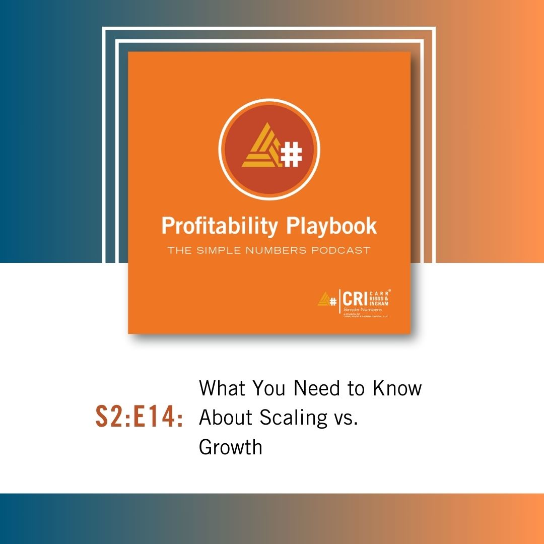 SimpleNumbrsCRI's tweet image. On this week&apos;s episode of the #Profitability Playbook: The #SimpleNumbers Podcast, Greg Crabtree, Brandon Gray, and Mike Maxson welcome Gad Allon from @Wharton for a deep dive into the difference between growing and scaling a #business. 

Listen now: 
simplenumberscri.com/profitability-…