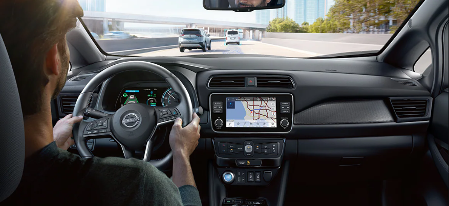 The Nissan Leaf interior and technology make it the perfect cruising buddy! Experience it for yourself: geraldnissannaperville.com