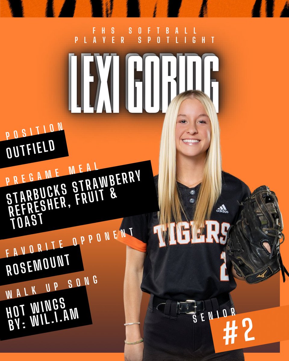 Player Spotlights!
<a href="/LexiGoring1/">Lexi Goring</a> 🧡
