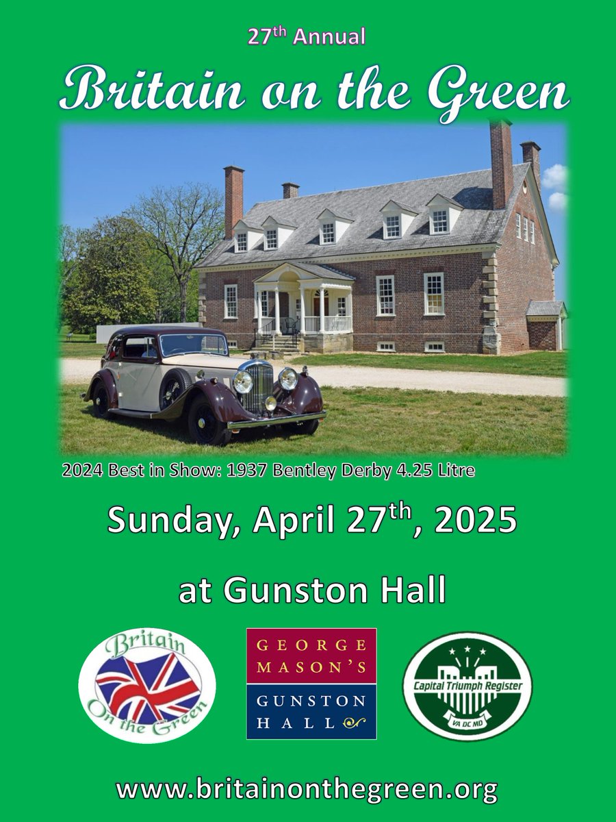 Capital_Triumph's tweet photo. We are two days away from this years "Britain on the Green" car show at @GunstonHall.
Here's a look back at CTR member Scott's 1971 #Triumph #Stag from last years show.
#TR2 #TR3 #TR4 #TR5 #TR250 #TR6 #TR7 #TR8 #Spitfire #GT6 #Herald #Vitesse #Dolomite #StandardTriumph #LBC https://t.co/2poVOPyoX2