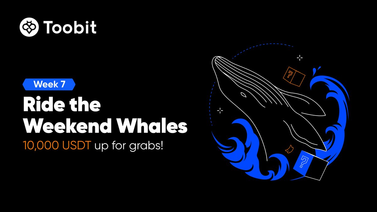 Toobit_official's tweet image. 🌊 The whales are back this weekend — and so is your chance to win big!
💰 Trade your way to a slice of 10,000 USDT!
🗓️ Apr 25–27 | 🌐 Open to all
🎯 Don’t miss out 👉 toobit.com/activity/t/104

#ToobitEvents #CryptoRewards #WeekendTrading #USDTGiveaway
