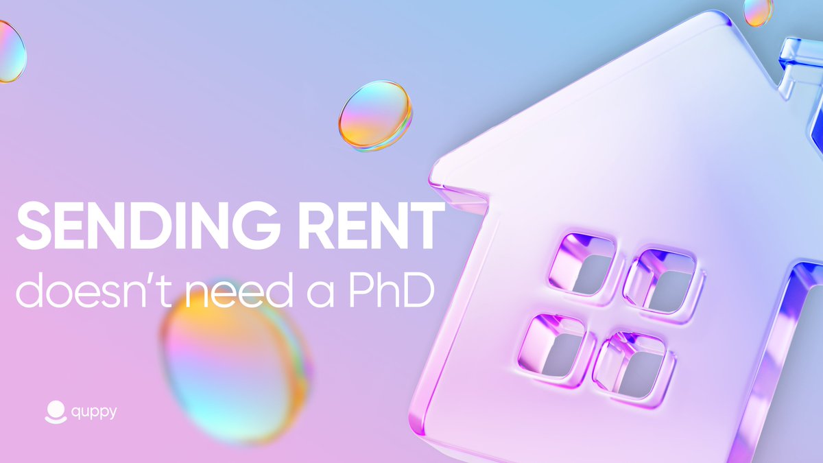 Landlord: "EUR by bank transfer, please."
You: "Let me just swap crypto, verify KYC again, pay 3 random fees, and maybe summon a unicorn."
Or... just use Quppy.
IBAN + crypto swap in one app.
Crypto in. Rent out. Done.