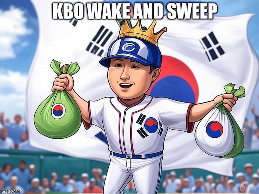 DirtyBubbleBets's tweet photo. SENDING $50 TO 2 RANDOM LIKES ❤️

KBO WAKE AND SWEEEEEEEP 🧹🧹🧹

✅ KT Wiz F5 ML (-126) 2U ⭐️
✅ Lotte Giants ML (-130) 1U 💸
✅ Korean Mega Lotto (+1145) 0.25U 💎

Comment "KBO KING" To 10x Entries 🐐

POD. Freeplay. Lotto. ALL SMACKS 🔥

WHO TAILED THE KING OF KOREA? 👑 https://t.co/0WRwxz2QDd