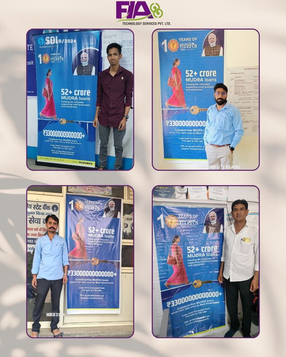 Every big success starts with a small step.  FIA is powering India’s micro-entrepreneurs with easy credit through Mudra Loans.  

#MudraLoan #FIA #FinancialInclusion #DigitalIndia #JanDhanToJanSuraksha #DFS