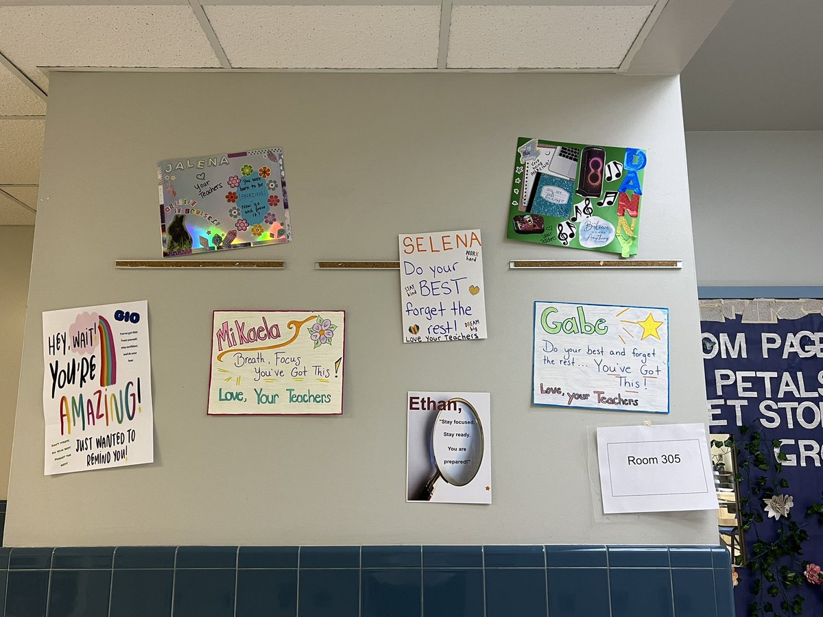 Let’s kick off NJSLA with motivational posters from our teachers! <a href="/FSDVikings/">Farmingdale School</a>