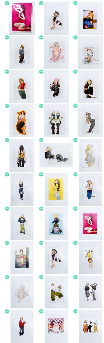 【通販本日スタート！】
★Yukina初画集『Yukinaアートワークス&amp;ファッションスケッチ』発売記念イラスト展 ★通販 ！
先日、@ TSUTAYA 仙台駅前店にて行った『Yukinaアートワークス&amp;ファッションスケッチ』発売記念イラスト展の通販を本日12:00より開始いたします！