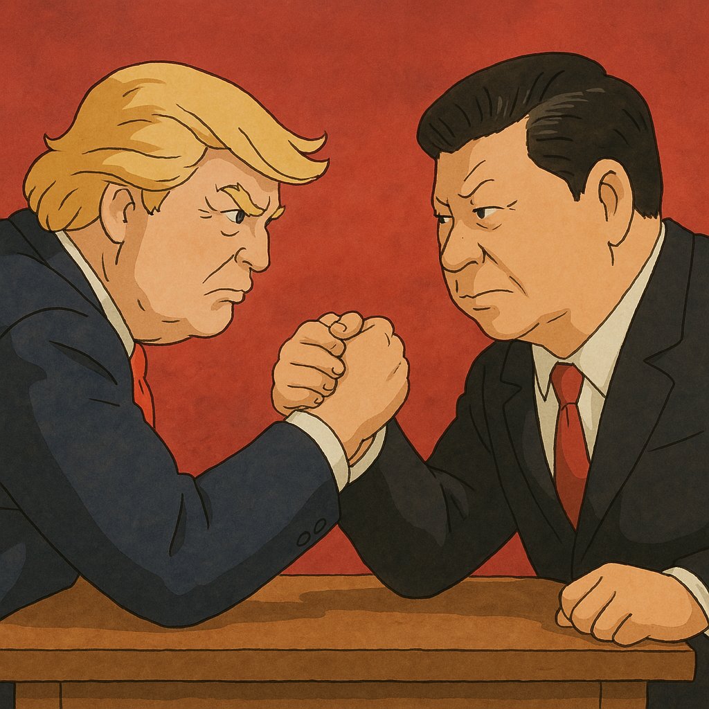 TariffWcoin's tweet photo. 👊 "The war has begun. Who will win?"

Xi 🧧 or Trump 🧢
Vote with your wallet: $TWAR
🔗 https://t.co/YZU4Tqtysk

#TariffWarCoin #CryptoWar #PumpFun https://t.co/E4dgXbkUBc