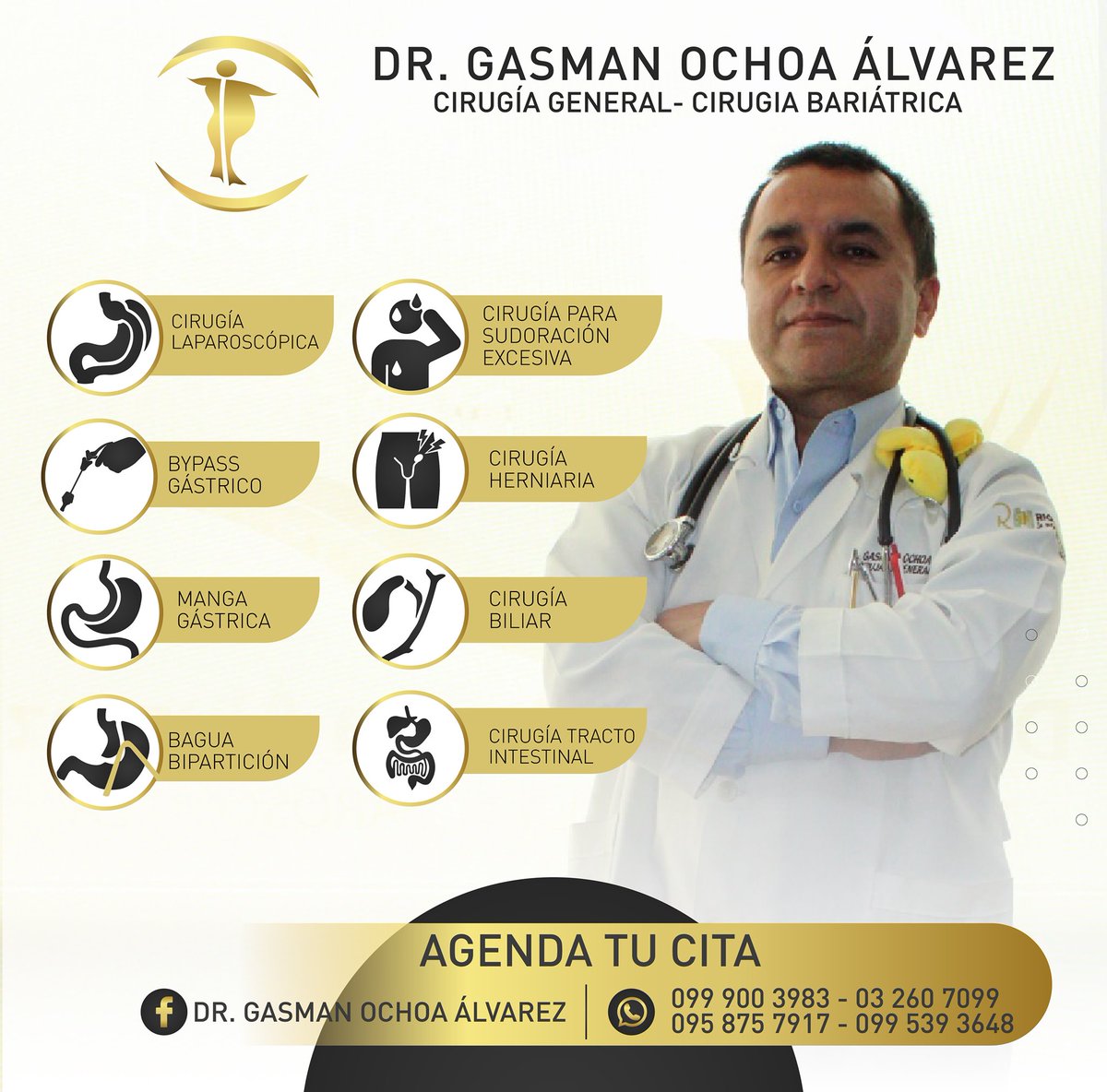 🩺  Dr. Gasman Ochoa Álvarez Cirugía General y Laparoscópica | Cirugía Baríatrica y Metabólica en Riobamba ►riohospital.com.ec/profile/dr-gas… #riobamba #laparoscopia #cirugia #bariatrica #obesidad