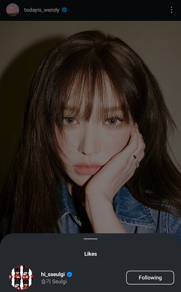 seulgi commented on wendy's post 

"oh it looks fresh and pretty!!" 

MY 94z 🤧 #WENSEUL